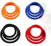 US-DXB Anelli in Silicone Regolabili a 4 Colori per Lo Sport Maschile