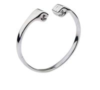 US-DXB Anello di Collegamento da Uomo in Acciaio Inossidabile per Uomo