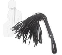 US-DXB Frusta da Equitazione in Pelle PU Puntelli Cosplay Accessori Divertenti Ṣpạṇkịṇg