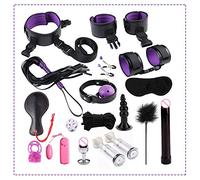 US-DXB Nuovo Kit da Allenamento Sportivo 18 Pezzi/Set, per Regali di Coppia, Viola