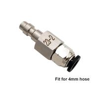(US Foster) 23-2 maschio/2302 femmina raccordo QD a innesto rapido for tubo con diametro esterno di 6 mm - 6,35 mm o 4 mm (5/32) for softair(Fit 4mm OD hose)