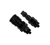 (US Foster) 23-2 maschio/2302 femmina raccordo QD a innesto rapido for tubo con diametro esterno di 6 mm - 6,35 mm o 4 mm (5/32) for softair(Fit 6mm OD Kit)