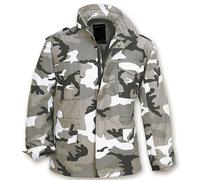 US Giacca Militare M65 con Fodera S-7XL 7 Colori Army Parka Campo Mimetico