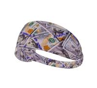 Us Hundred Dollar Bill Unisex Fasce Per Capelli Elastica Fascia Capelli Antiscivolo Fascia Sportiva Per Palestra Corsa Escursionismo