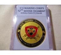 US Marine Corps - 12th Marino Reggimento Moneta di Sfida