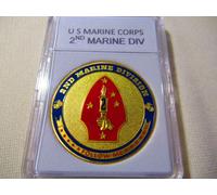 US Marine Corps - 2nd Marino Divisione Moneta di Sfida