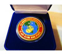 US Marine Corps Forces Pacific Moneta di Sfida W/Presentazione Scatola