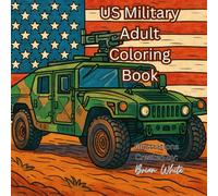 US Military Adult Coloring Book