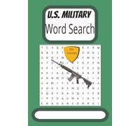 US Military Word Search Book: Word Searches with Easy to Read Print about US Military, US Army and US Marine Corps