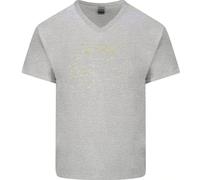 US National Parks Escursioni Trekking Passeggio Uomo Scollo A V Cotone T-Shirt