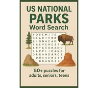 US NATIONAL PARKS Word Search Puzzle Book: Word Searches with Easy to Read Print about the US National Parks, Wilderness, Trails and More | 6x9 ... for Vacations, Holidays and Leisure times