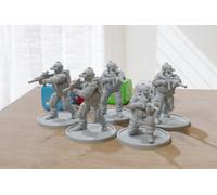 US Navy Seals Element - 5pc - Moderno Wargaming Miniatures per Ripiano Tavolo