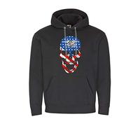 US Navy SEALS marina Marines winterhome US Army dall'america ha fatto cranio scudetti tecmil giiuro sempre Maglione felpa - Felpa con cappuccio #13993 nero XX-Large