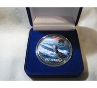 US Navy Submarine- Uss Seawolf / SSN-21 Moneta di Sfida W/Presentazione Scatola