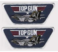 US Navy USN F-14 Tomcat Top Pistola Combattente Generici Termoadesivo Insignia X