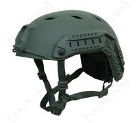US Paracadutista Casco con la ferrovia Oliva Americana Army Airsoft