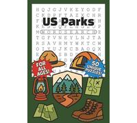 US Parks Word Search: All Ages Word Search Puzzle Book with Easy to Read Print about Yosemite, Yellowstone, Death Valley, and More | 6 x 9 inches, 100 pages | 50 puzzles ... Gift for Vacations, Holidays, and Free Times!