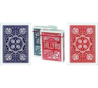 US Playing Card Co. - Gaff Mazzo Tally-Ho Zaino Blu