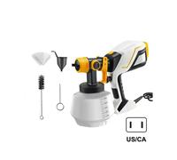 (US Plug)Furniture Paint Spraying Device Lightweight Portable Paint Sprayers Machine for Walls Door