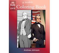 US Presidents Coloring Book Series: Andrew Johnson