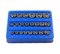 US Pro 22pc Superlock 3/8 E 1/4 Leggero Presa Set Arrugginiti Warn Fissaggi