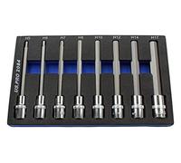 US PRO 8 pz 1/2Dr 140mm lungo Hex Bit Socket Set chiave Allen 5 - 17mm 2084