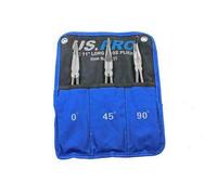 US Pro Lunghe Naso Pinze Set 11'' 275mm Dritto 90, 45 Gradi B1831