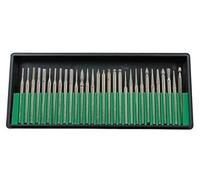 US PRO - Set di 30 pezzi per sbavatura e incisione con diamanti B2627