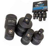 US Pro, set di 4 adattatori per bussole a percussione, riduttori, convertitori, adattatori