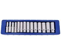US PRO USP1389 14 pz 3/8 ' Drive Deep Sockets CRV 6 Punti Metrico 8mm-21mm