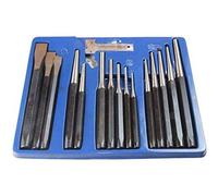 US PRO USP2071 Set di 16 punzone e scalpello, Nero
