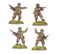 Us Rangers Commanders Warlord Games - Bolt Action - 28Mm