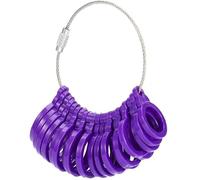 US Ring Sizer Set-Dito Lavorazione-Bastone-Misura in Plastica con Calibri Anello Sizer-Set di 21 Modelli di Cerchio PC Strumento di Dimensione 3-13 Gioielli All-MatchUtile e Professionale.