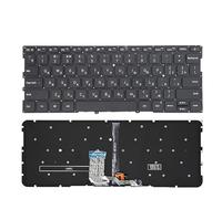 US RU/Russo Tastiera del computer portatile con retroilluminazione per XIAOMI per MI air13.3 161301 TM1704 TM1703 18408 TM1604 TM1613R (RU retroilluminazione nera)
