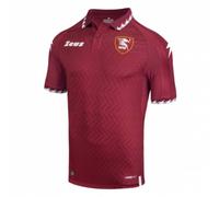 US Salernitana 1919 Zeus Uomo Maglia per il gioco in casa rosso scuro rosso XL