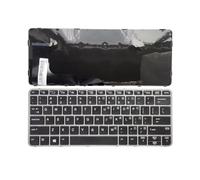 US/SP/RU/JP Laptop Replacement Keyboard ， Compatible For HP ，EliteBook ，828 G3/828 G4/725 G3/725 G4/820 G3/820 G4 Backlight(US No mouse stick)