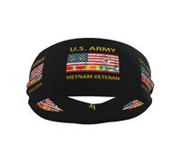 Us Special Forces Vietnam Veteran Uomo Donna Fasce Per Capelli Elastica Fascia Capelli Antiscivolo Headband Per Yoga Corsa Palestra Fitness