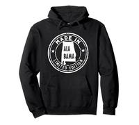 US State Pride in edizione limitata Vintage Made in Alabama Felpa con Cappuccio
