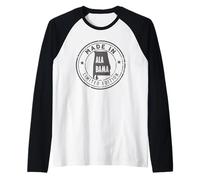 US State Pride in edizione limitata Vintage Made in Alabama Maglia con Maniche Raglan