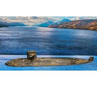 US U-Boat " Ohio Classe " per Scala N (1:160) Sottomarino Kit Ideale Porta ECC