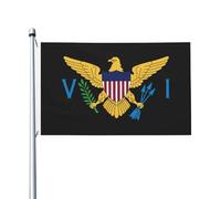 Us Virgin Islands Bandiere Robuste Bandiera Da Giardino Colore Vivido Flag Per Interno Casa Esterno 3X5Ft