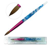 USA #1 Famous PANA Top Qualità Kolinsky Acrilico Rotondo Nail Spazzola Misura 6