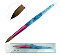 USA #1 Famous PANA Top Qualità Kolinsky Acrilico Rotondo Nail Spazzola Misura 6