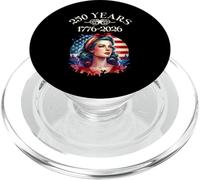 USA 250 ° anniversario celebra la donna vintage patriottica PopSockets PopGrip per MagSafe