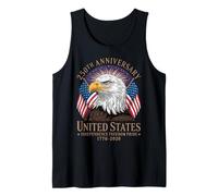 USA 250° Anniversario Independence Freedom Pride Eagle Canotta