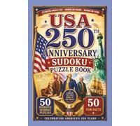 USA 250th Anniversary Sudoku Puzzle Book