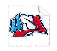 Usa America parole modello occhiali panno di pulizia del pulitore dello schermo 5PCS