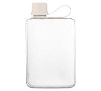 Usa Ampiamente Il Palloncino Trasparente - Canister Aqua Compatto, Liquido Piatto | 500 Ml Companion Idratazione Trasparente Per Le Sessioni Di Palestra Hikes Estivi Commuta L'attività Della Borsa