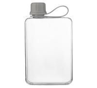 Usa Ampiamente Il Palloncino Trasparente - Canister Aqua Compatto, Liquido Piatto | 500 Ml Companion Idratazione Trasparente Per Le Sessioni Di Palestra Hikes Estivi Commuta L'attività Della Borsa
