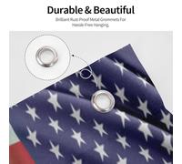 Usa And Iran8 Flag Con 2 Occhielli Bandiere Robuste Bandiera Per Giardino Portico Interno Casa 90X150Cm